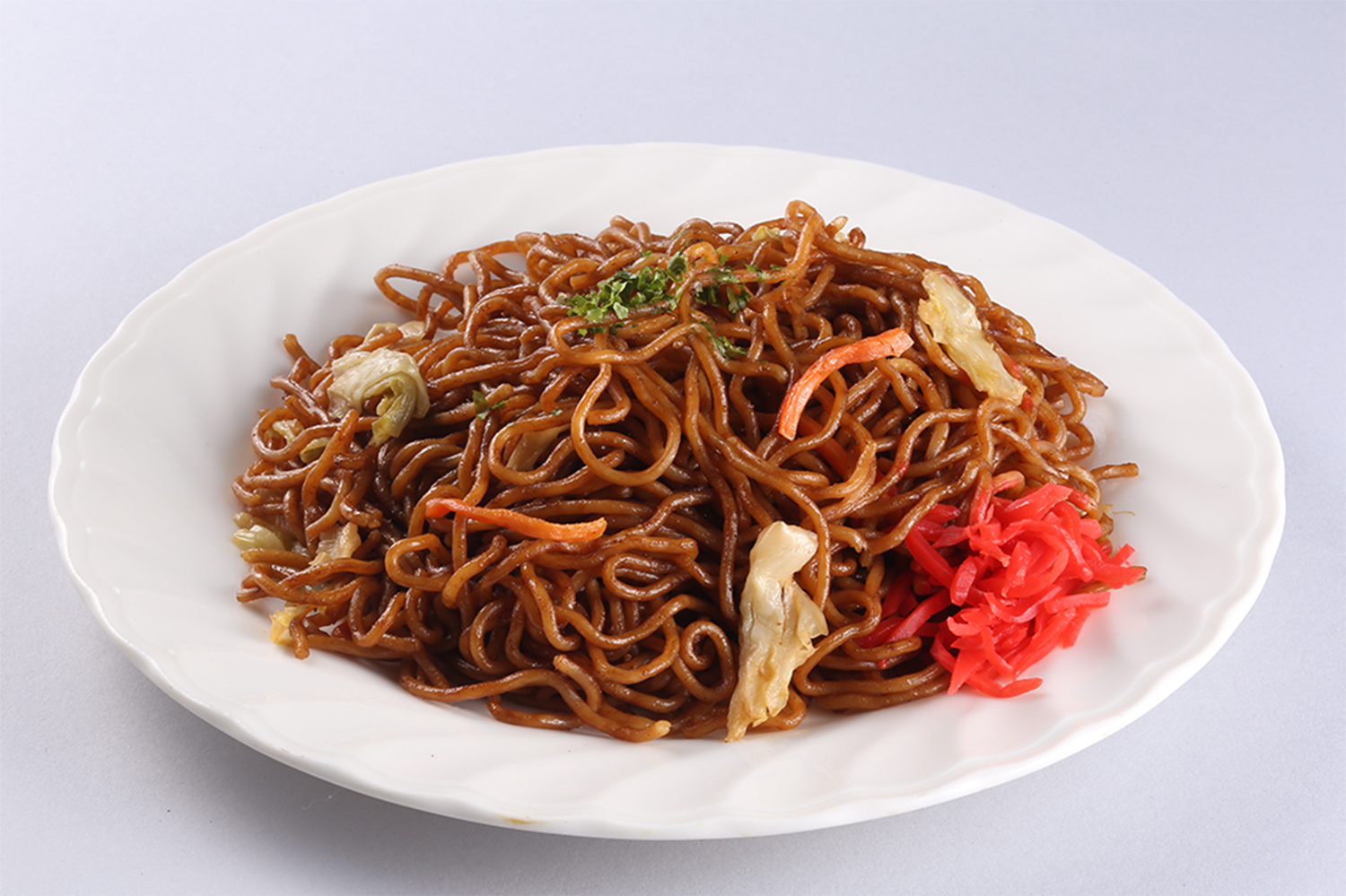 焼きそば、たこ焼き